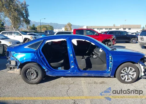 2022 Honda Civic Lx z USA, uszkodzony, nr VIN 2HGFE2F20NH506402